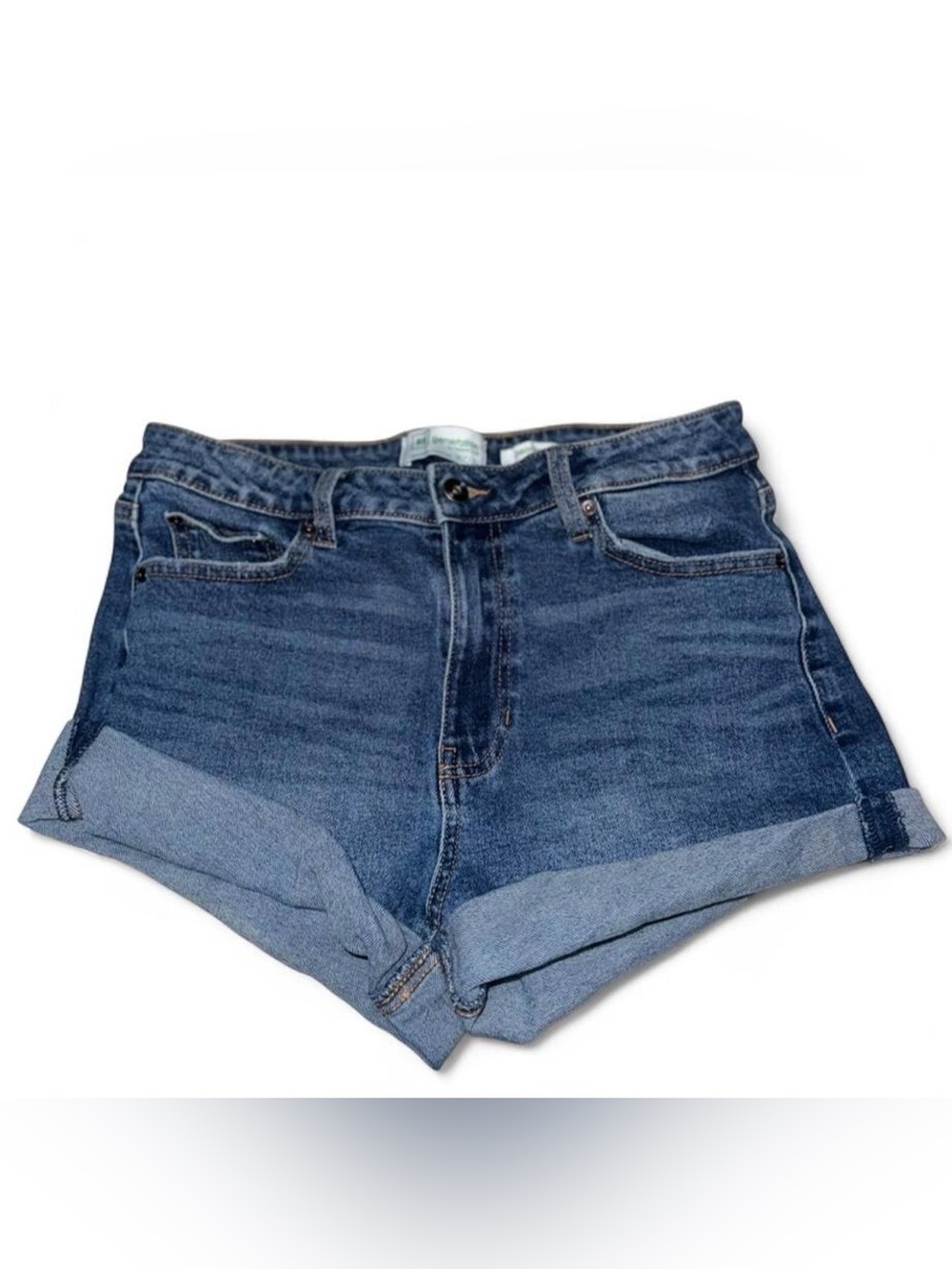 RE Generation by Celebrity Pink Meadow Cuffed Denim Shorts